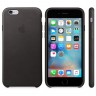 Чехол кожаный для iPhone 6s Plus Черный