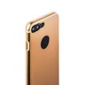 Накладка металлическая iBacks Premium для iPhone 8 Plus и 7 Plus - Essence Gold Золототистая