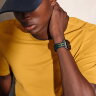 Apple Watch Hermes Series 12 46mm, трикотажный ремешок Rocabar Club сине-зеленый