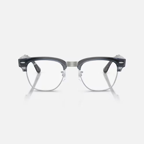 Ray-Ban Meta Audio Clubmaster Transitions (небесно-голубой прозрачный / фотохром Sapphire)