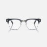 Ray-Ban Meta Audio Clubmaster Transitions (небесно-голубой прозрачный / фотохром Sapphire)