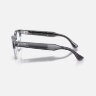 Ray-Ban Meta Audio Clubmaster Transitions (небесно-голубой прозрачный / фотохром Sapphire)