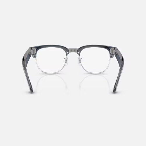 Ray-Ban Meta Audio Clubmaster Transitions (небесно-голубой прозрачный / фотохром Sapphire)