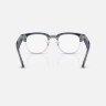 Ray-Ban Meta Audio Clubmaster Transitions (небесно-голубой прозрачный / фотохром Sapphire)