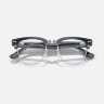 Ray-Ban Meta Audio Clubmaster Transitions (небесно-голубой прозрачный / фотохром Sapphire)