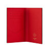 Обложка для паспорта Louis Vuitton Monogram Snow Show Candy Red