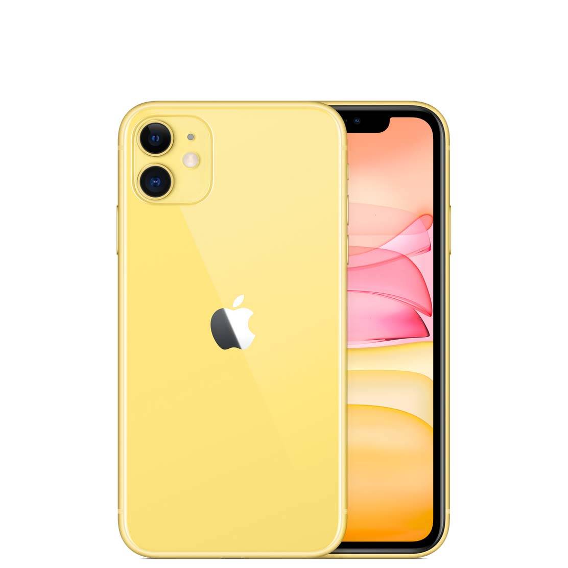 Купить Apple iPhone 11 64 гб Желтый Dual-Sim в Москве. Цена