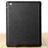 Jisoncase Premium кожаный чехол для iPad 4 черный