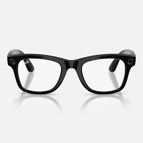 Ray-Ban Meta Gen 2 Wayfarer Transitions (матовая черная оправа, линзы прозрачные - зеленый фотохром) M