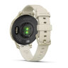 Умные часы Garmin Lily 2 Active 35mm, Lunar Gold, Bone Silicone Band