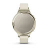 Умные часы Garmin Lily 2 Active 35mm, Lunar Gold, Bone Silicone Band