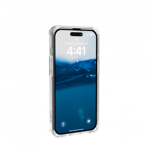 Защитный чехол с поддержкой MagSafe Uag Plyo для iPhone 14 Pro - Прозрачный (Ice)