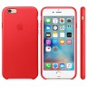Чехол кожаный для iPhone 6s Plus Красный