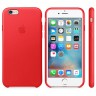 Чехол кожаный для iPhone 6s Plus Красный