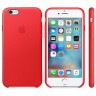 Чехол кожаный для iPhone 6s Plus Красный