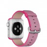 Apple Watch Sport 38mm with Plaited Nylon Pink / Розовый плетеный нейлон