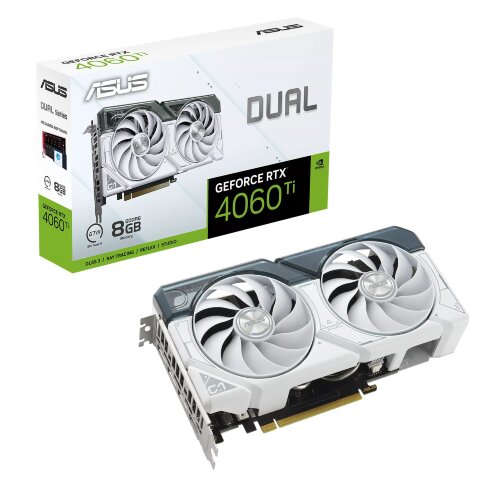 Видеокарта NVIDIA ASUS Dual GeForce RTX 4060 Ti 8GB