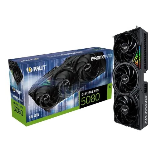 Игровая видеокарта NVIDIA PALIT GeForce RTX 5080 GamingPro