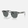 Ray-Ban Meta Audio Clubmaster (железно-серый прозрачный / Polarized темно-серые)