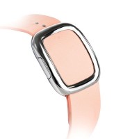 Ремешок кожаный для Apple Watch 42мм W5 NOBLEMAN (Розовый)