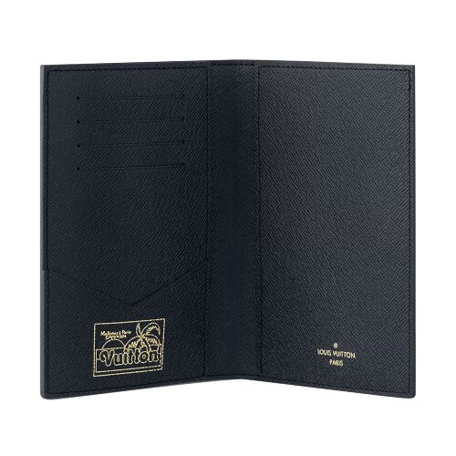 Обложка для паспорта Louis Vuitton Monogram Surfin (Navy Blue)