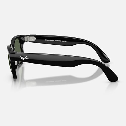 Ray-Ban Meta Gen 2 Wayfarer (глянцевая черная оправа, линзы зеленые Classic G-15) M