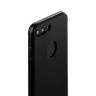 Накладка металлическая iBacks Premium для iPhone 8 Plus и 7 Plus - Essence Black Черная