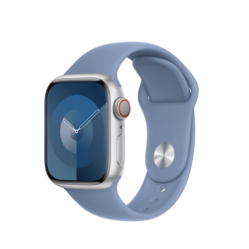 Спортивный ремешок для Apple Watch 41mm Sport Band (M/L) - Зимний синий (Winter Blue)