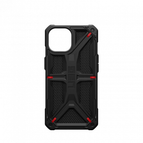 Защитный чехол Uag Monarch Kevlar для iPhone 15 Plus - Кевлар черный (Kevlar Black)