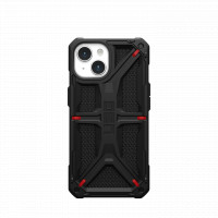Защитный чехол Uag Monarch Kevlar для iPhone 15 Plus - Кевлар черный (Kevlar Black)