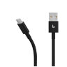Комплект из двух плетёных кабелей Beats USB-A — USB-C, черный