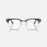 Ray-Ban Meta Audio Clubmaster Transitions (прозрачный сиреневый/ рубиновый фотохром)