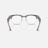 Ray-Ban Meta Audio Clubmaster Transitions (прозрачный сиреневый/ рубиновый фотохром)