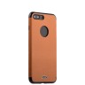 Силиконовая чехол-накладка J-case Jack Series для iPhone 7 Plus и 8 Plus - Светло-коричневый