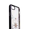 Чехол-накладка KINGXBAR для iPhone 8 и 7 со стразами Swarovski - черный (Звезда с Полумесяцем)