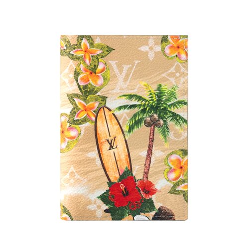 Обложка для паспорта Louis Vuitton Monogram Surfin (Sand)