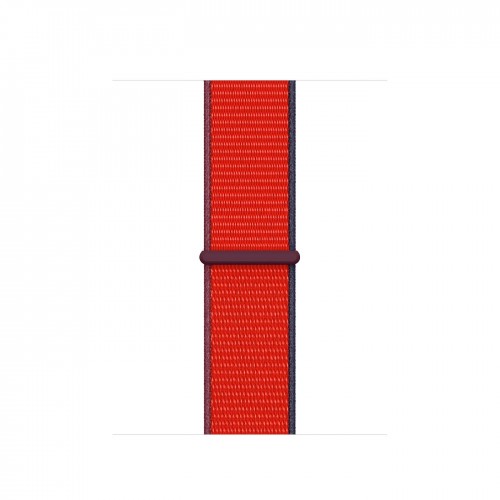 Apple Watch Edition Series 6 Titanium 40mm, красный спортивный браслет