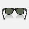 Ray-Ban Meta Gen 2 Wayfarer (линзы зеленые Classic G-15, глянцевая черная оправа) L