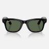 Ray-Ban Meta Gen 2 Wayfarer (линзы зеленые Classic G-15, глянцевая черная оправа) L