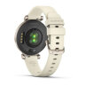 Умные часы Garmin Lily 2 35mm, Cream Gold, Coconut Silicone Band