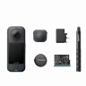 Лёгкая экшн-камера 360 Insta360 X4 Air Black Creator Bundle