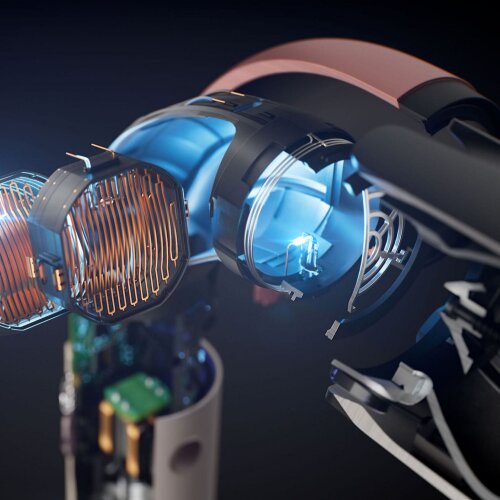 Фен Dyson Supersonic r hair dryer - Ceramic Apricot/Topaz