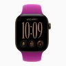 Apple Watch Series 12 46mm, Dark Bronze Aluminum Case with Sport Band - Magenta
