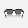 Ray-Ban Meta Audio Burbank (черный / поляризационные темно-серые)