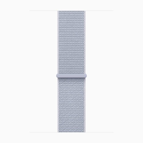 Apple Watch Series 10 42mm, Rose Gold Aluminum Case with Sport Loop - Blue Cloud