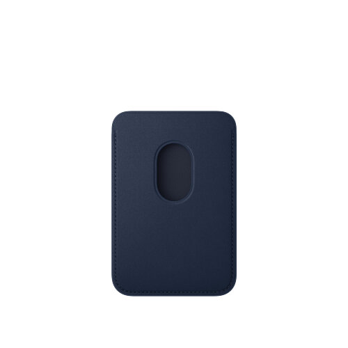 Кошелек FineWoven для iPhone с MagSafe - Deep Blue (Темно-синий)