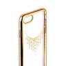 Чехол-накладка KINGXBAR для iPhone 8 и 7 со стразами Swarovski - золотистый (Колье)