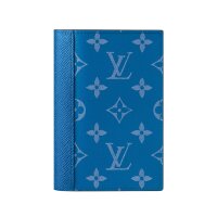 Обложка для паспорта Louis Vuitton Monogram Blue
