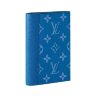 Обложка для паспорта Louis Vuitton Monogram Blue