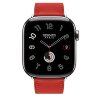 Apple Watch Hermes Series 11 42mm, классический красный ремешок